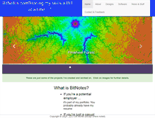 Tablet Screenshot of bitnotes.com